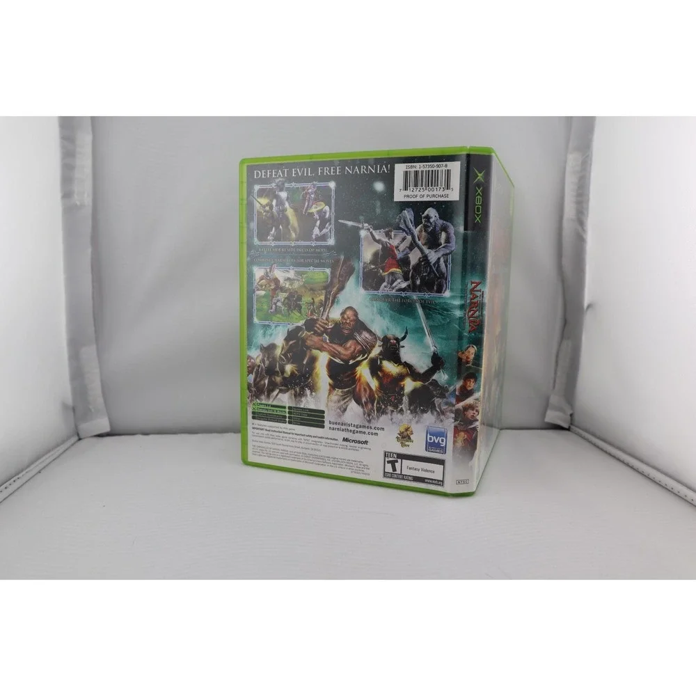 Chronicles of Narnia: The Lion, Witch and‎ Wardrobe (Microsoft Xbox, 2005) CIB